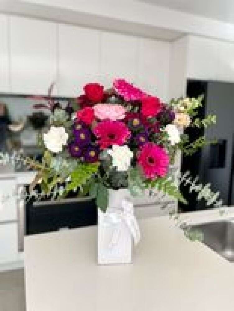 Seasonal Blooms in a Vase
