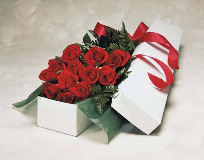 Roses in Luxury box