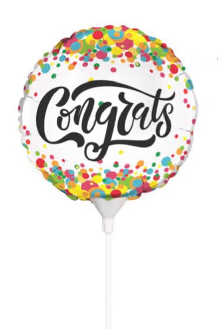 Congrats - Foil Balloon 9''