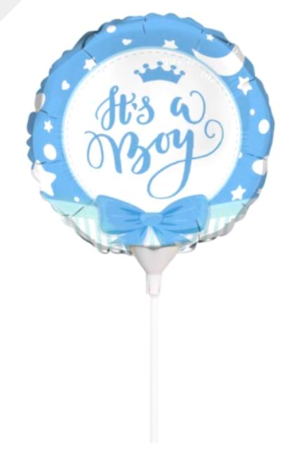 It's a Boy - Foil Balloon 9''