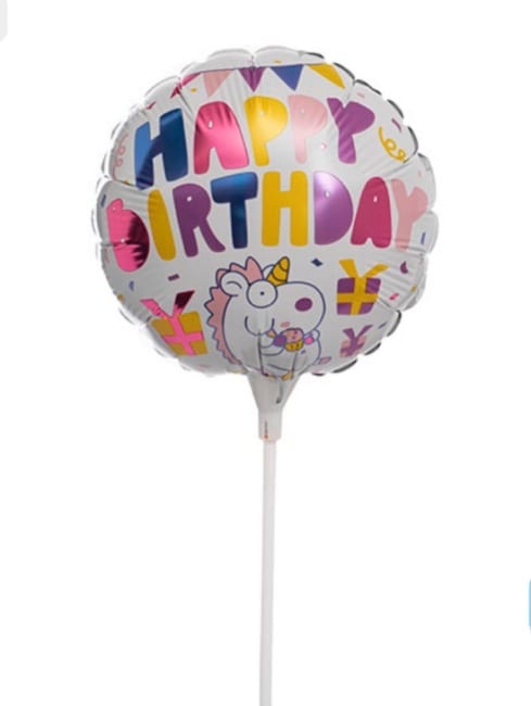 Happy Birthday - Foil Balloon 9''